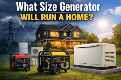 چه اندازه ژنراتور خانه را راه اندازی می کند؟