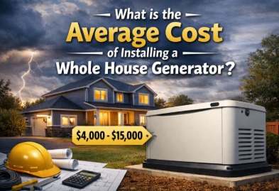 Berapakah Kos Purata Memasang Penjana Seluruh Rumah?